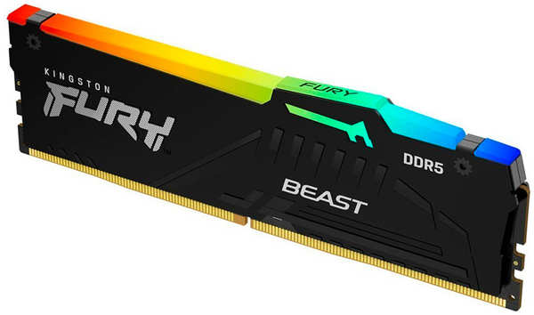 Модуль памяти Kingston Fury Beast EXPO RGB DDR5 DIMM 6000MHz PC-48000 CL36 - 16Gb KF560C36BBEA-16 Fury Beast EXPO RGB KF560C36BBEA-16