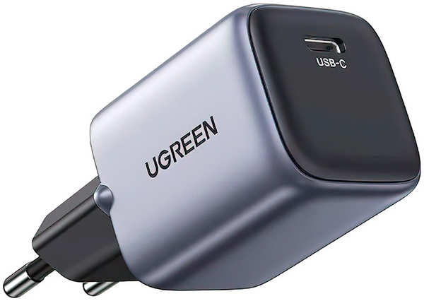 Зарядное устройство Ugreen CD319 Nexode Mini USB-C 30W PD Grey 90666 218467042