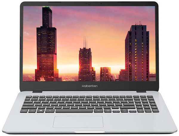 Ноутбук Maibenben M545 Silver M5451SB0LSRE0 (AMD Ryzen 5 4500U 2.3 Ghz/8192Mb/512Gb SSD/AMD Radeon Graphics/Wi-Fi/Bluetooth/Cam/15.6/1920x1080/Linux)