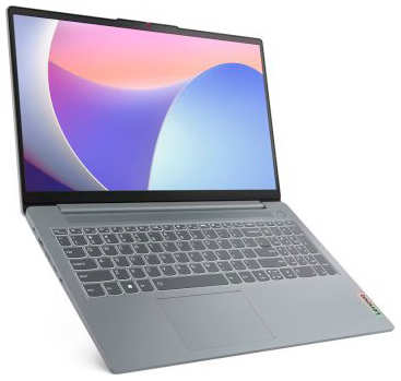 Ноутбук Lenovo IdeaPad 3 Slim Arctic Grey 82XB0005RK (Intel Core i3-N305 1.8 GHz/8192Mb/256Gb SSD/Intel UHD Graphics/Wi-Fi/Bluetooth/Cam/15.6/1920x1080/DOS) IdeaPad 3 Slim 82XB0005RK 218467798