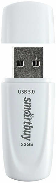 USB Flash Drive 32Gb - SmartBuy Scout USB 3.1 White SB032GB3SCW 218467881