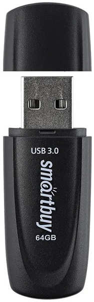USB Flash Drive 64Gb - SmartBuy Scout USB 3.1 Black SB064GB3SCK 218467883