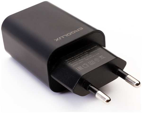 Зарядное устройство Ergolux Промо USB Black ELX-PA01P-C02 218467896