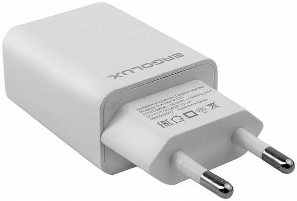 Зарядное устройство Ergolux Промо USB White ELX-PA01P-C01 218467898