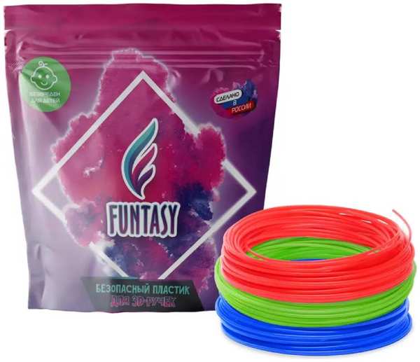 Аксессуар Funtasy ABS-пластик 3 цвета по 5m ABS-SET-3-5