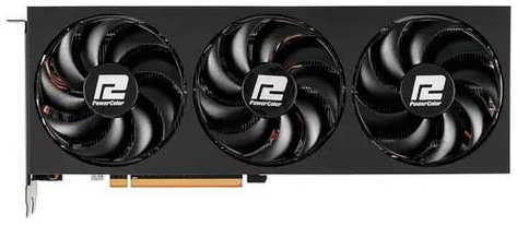 Видеокарта PowerColor AMD Radeon RX 7700XT 2226Mhz PCI-E 4.0 12288Mb 18000Mhz 192 bit HDMI 3xDP RX7700XT 12G-F/OC 218468321