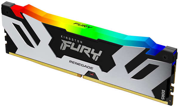 Модуль памяти Kingston Fury Renegade Silver RGB DDR5 DIMM 6800MHz PC-54400 CL36 - 16Gb KF568C36RSA-16 Fury Renegade KF568C36RSA-16
