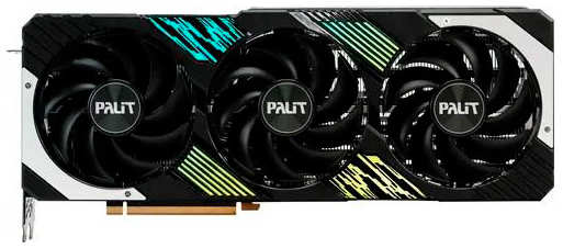 Видеокарта Palit GeForce RTX 4080 Super Gaming Pro 2295MHz PCI-E 4.0 16384Mb 23000Mhz 23000Mhz 256-bit 3xDP NED408S019T2-1032A