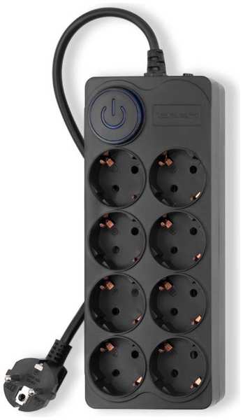 Сетевой фильтр Ippon 8 Sockets 5m BK-8-EU-5-10-B