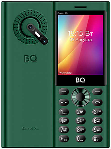 Сотовый телефон BQ 2832 Barrel XL Green-Black 218471307