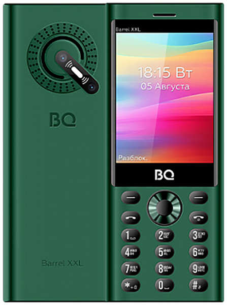 Сотовый телефон BQ 3598 Barrel XXL Green-Black 218471397