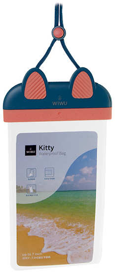 Чехол Wiwu Kitty Waterproof Bag Blue 6936686404105 218471704