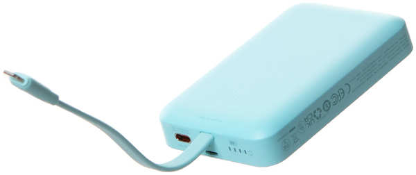 Внешний аккумулятор Baseus CN Power Bank 10000mAh 20W + кабель Type-C Peppermint Blue P10022108332-00 218472184