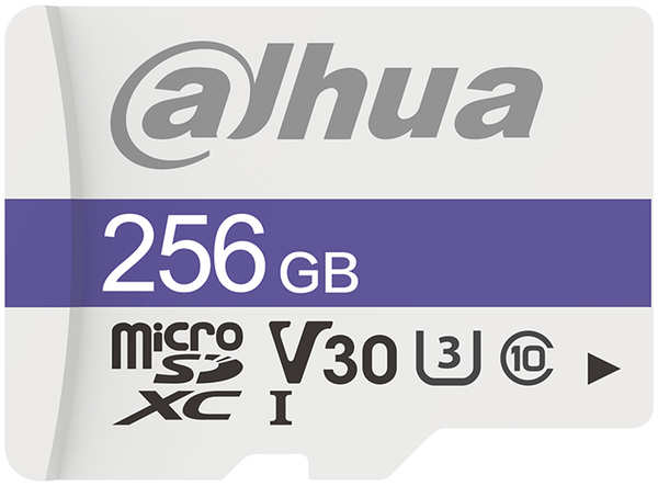 Карта памяти 256Gb - Dahua C10/U3/V30 FAT32 Memory Card DHI-TF-C100/256GB 218472271