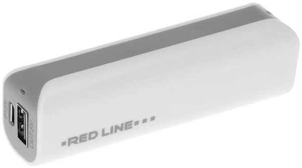 Внешний аккумулятор Red Line Power Bank R-3000 3000mAh White-Grey УТ000038617 218472352