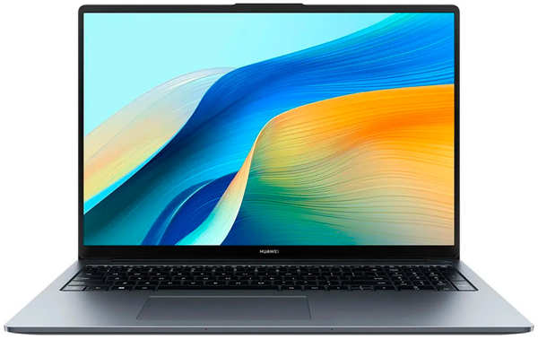 Ноутбук Huawei MateBook D 16 53013YLY (Intel Core i5-12450H 3.3GHz/16384Mb/1Tb SSD/Intel UHD Graphics/Wi-Fi/Cam/16/1920x1200/No OS)