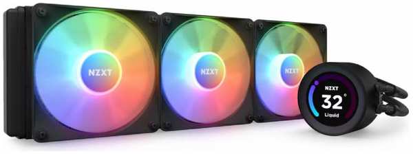 Водяное охлаждение NZXT Kraken Elite 360 RGB RL-KR36E-B1 (Intel LGA 1700/1200/115X AMD AM5/AM4/sTRX4/TR4)