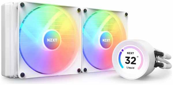 Водяное охлаждение NZXT Kraken Elite 280 RGB RL-KR28E-W1 (Intel LGA 1700/1200/115X AMD AM5/AM4/sTRX4/TR4)