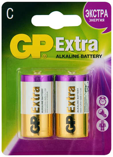 Батарейка C - GP 14AXNEW-2CR2 (2 штуки) 218474139
