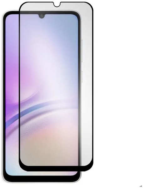 Защитное стекло Red Line для Samsung Galaxy A15 Full Screen Tempered Glass Full Glue на подложке Black УТ000038189