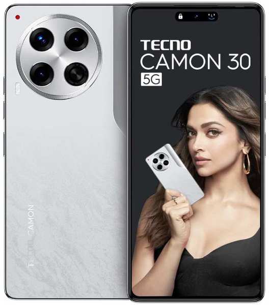 Сотовый телефон Tecno Camon 30 5G 8/256Gb CL7 Salt White 218475423
