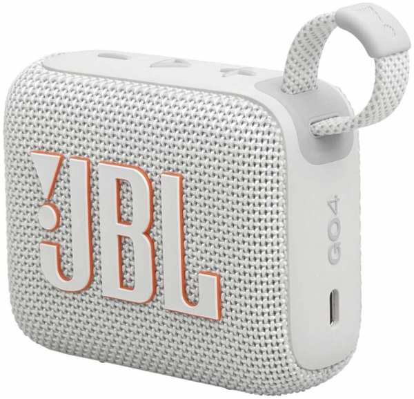 Колонка JBL Go 4 JBLGO4WHT