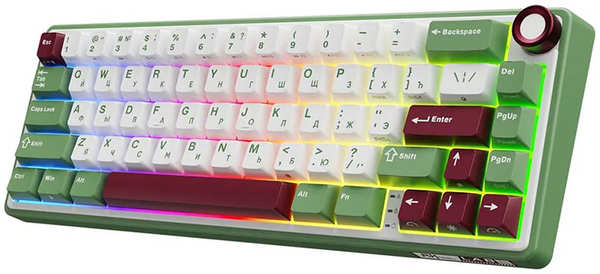Клавиатура Royal Kludge R65 (Switch RK Chartreuse) Green Sand 6935280823923 218475871