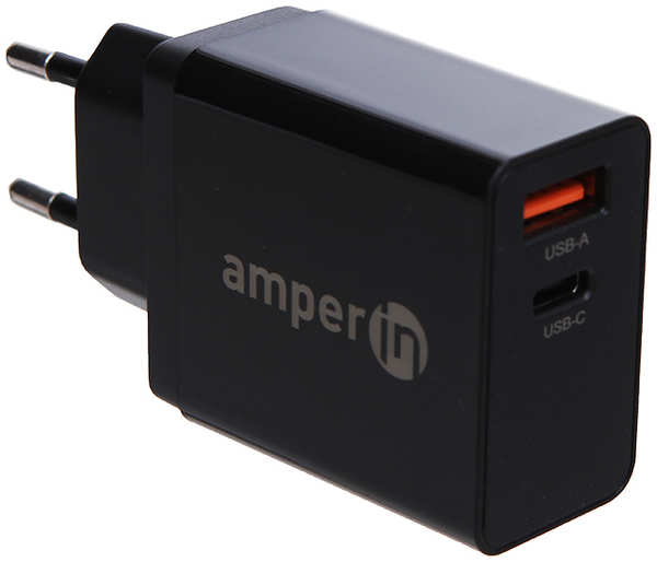 Зарядное устройство Amperin YDS-TC045-011PK USB-A - USB-C 45W Black 101842 218476732