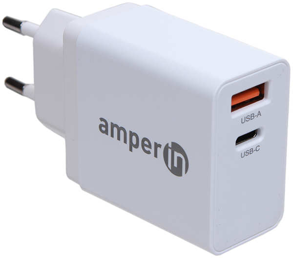 Зарядное устройство Amperin YDS-TC045-011PK USB-A - USB-C 45W White 101843 218476737