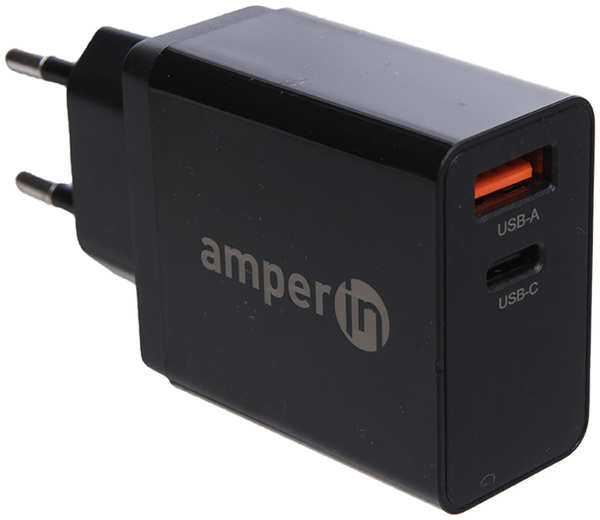 Зарядное устройство Amperin YDS-TC045-011 USB-A - USB-C 45W Black 101806 218476790