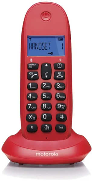 Радиотелефон Motorola C1001LB+ Red 218477579