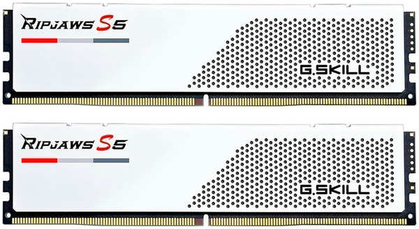 Модуль памяти G.Skill Ripjaws S5 DDR5 6000MHz PC-48000 CL30 - 64Gb Kit (2x32Gb) F5-6000J3040G32GX2-RS5W 218477652
