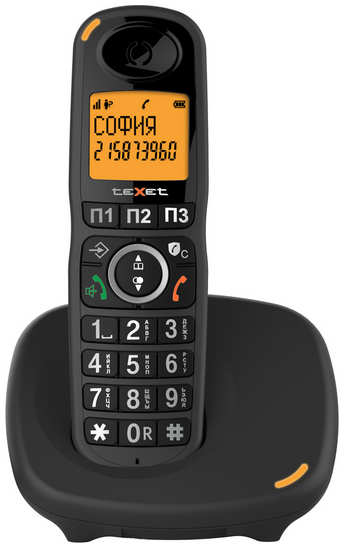 Радиотелефон teXet TX-D8905A Black 218477861