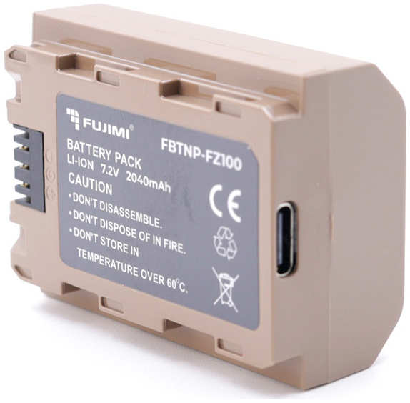 Аккумулятор Fujimi FBTNP-FZ100 (схожий с Sony NP-FZ100) 2040mAh Type-C 1757 218478669