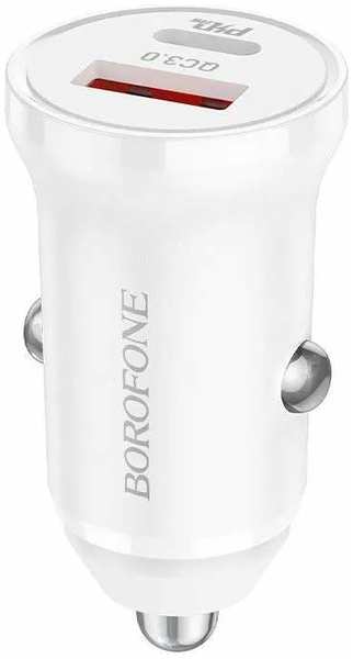 Зарядное устройство Borofone BZ18A USB - USB-C 3А PD20W QC3.0 White 6974443384895 218479189