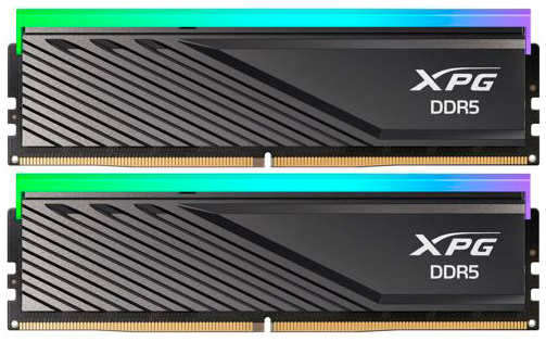 Модуль памяти A-Data XPG Lancer Blade DDR5 DIMM 6000MHz PC-48000 CL30 - 32Gb Kit (2x16Gb) AX5U6000C3016G-DTLABRBK