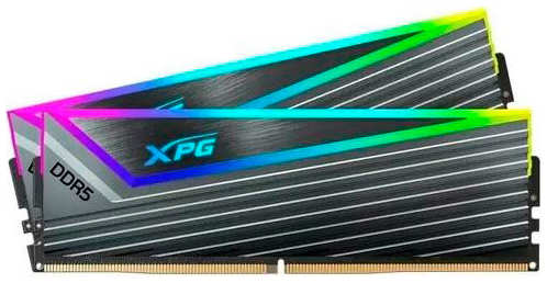 Модуль памяти A-Data XPG Caster RGB DDR5 DIMM 6400MHz PC-51200 CL32 - 32Gb Kit (2x16Gb) AX5U6400C3216G-DCCAGY 218479272