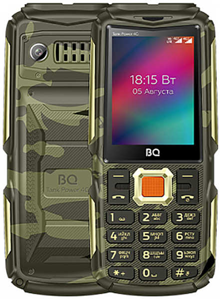 Сотовый телефон BQ 2410L Tank Power 4G -Gold