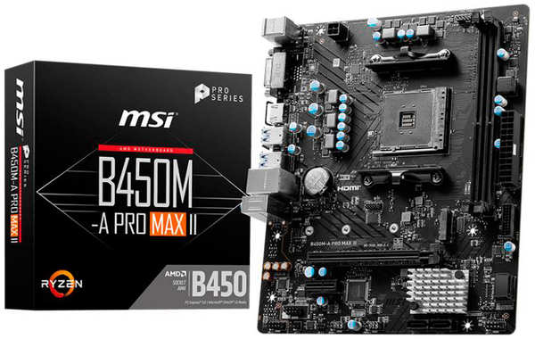 Материнская плата MSI B450M-A Pro Max II 218480564