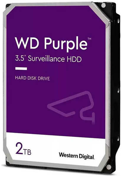 Жесткий диск Western Digital Surveillance Purple 2Tb WD23PURZ 218480752