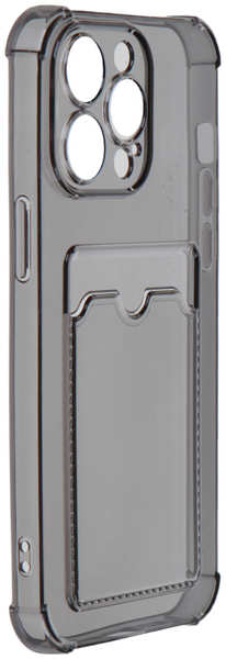 Чехол iBox для APPLE iPhone 15 Pro Max Crystal с кардхолдером Silicone Black УТ000036389 218481476