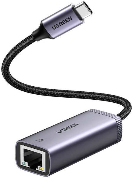 Сетевая карта Адаптер Ugreen CM483 USB-C Gigabit Ethernet Adapter Grey 40322 218483919