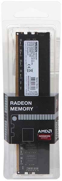 Модуль памяти AMD DDR4 DIMM 3200MHz PC4-25600 CL16 32Gb R9432G3206U2S-U