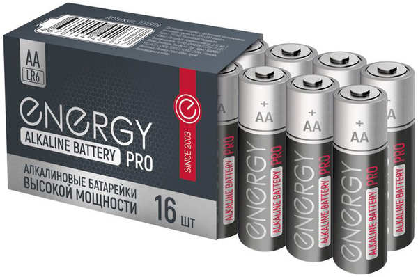 Батарейка АА - Energy Pro LR6/16S (16 штук) 104978 218485697