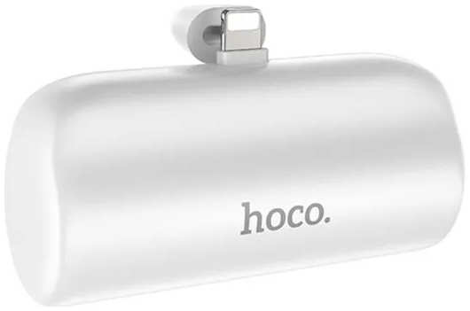 Внешний аккумулятор Hoco Power Bank J106 Pocket 5000mAh Lightning White 6931474790385 218486403