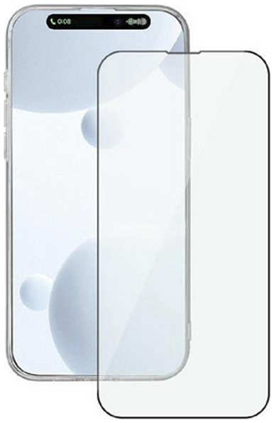 Защитное стекло Pero для APPLE iPhone 15 Pro Full Glue Privacy Black PGFGP-I15P