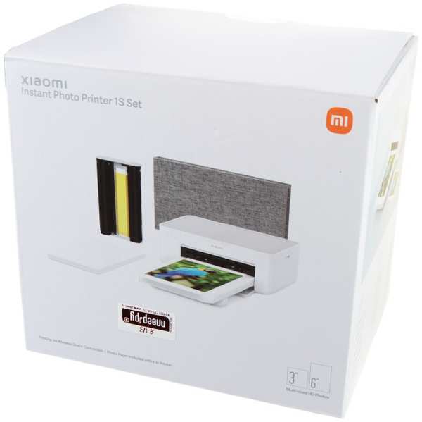 Принтер Xiaomi Instant Photo Printer 1S Set BHR6747GL 218488698