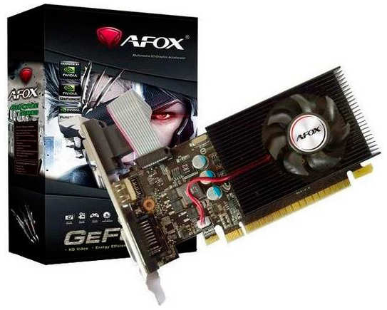 Видеокарта Afox GeForce GT 730 1333Mhz PCI-E 4096Mb 128 bit DVI-D HDMI AF730-4096D3L5