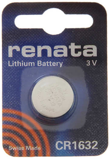 Батарейка CR1632 - Renata (1 штука) 21856307