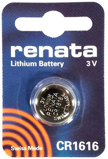 Батарейка CR1616 - Renata (1 штука) 21856315